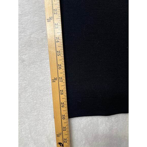 Diane Von Furstenberg Black Wool/Silk Lining Flare Pants Work City Preppy sz 4 - Picture 8 of 8